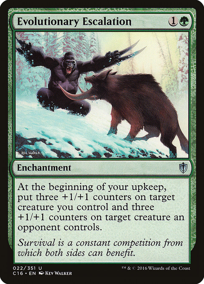 Evolutionary Escalation [Commander 2016] | Gate City Games LLC