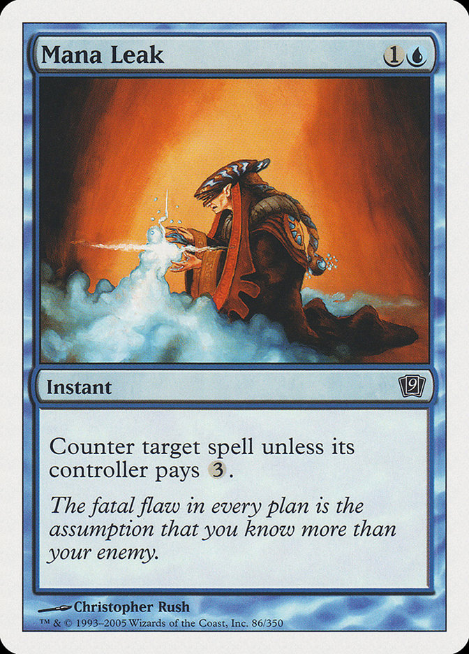 Mana Leak [Ninth Edition] | Gate City Games LLC