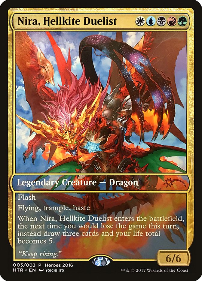 Nira, Hellkite Duelist [Heroes of the Realm] | Gate City Games LLC