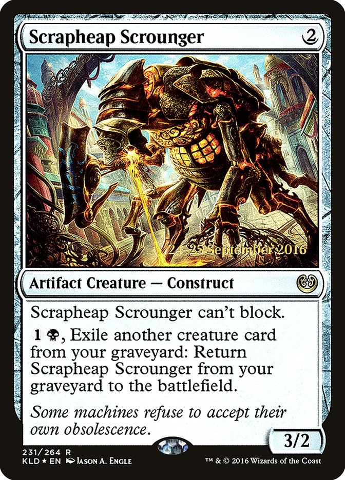 Scrapheap Scrounger [Kaladesh Prerelease Promos] | Gate City Games LLC
