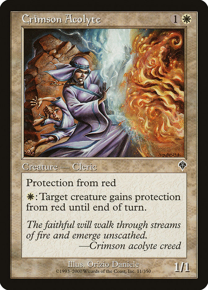 Crimson Acolyte [Invasion] | Gate City Games LLC