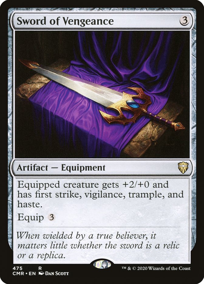 Sword of Vengeance [Commander Legends] | Gate City Games LLC