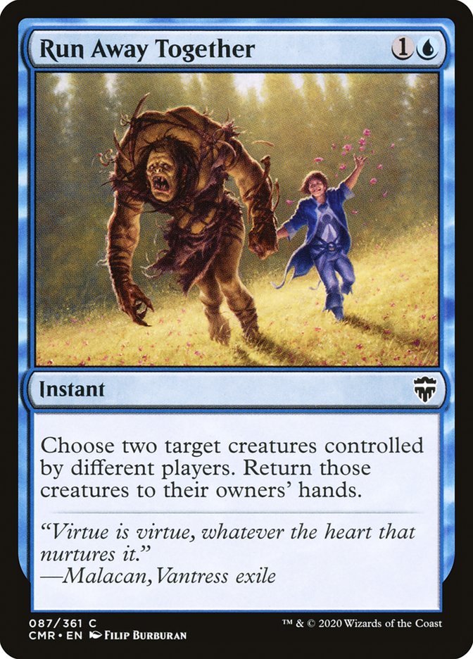 Run Away Together [Commander Legends] | Gate City Games LLC
