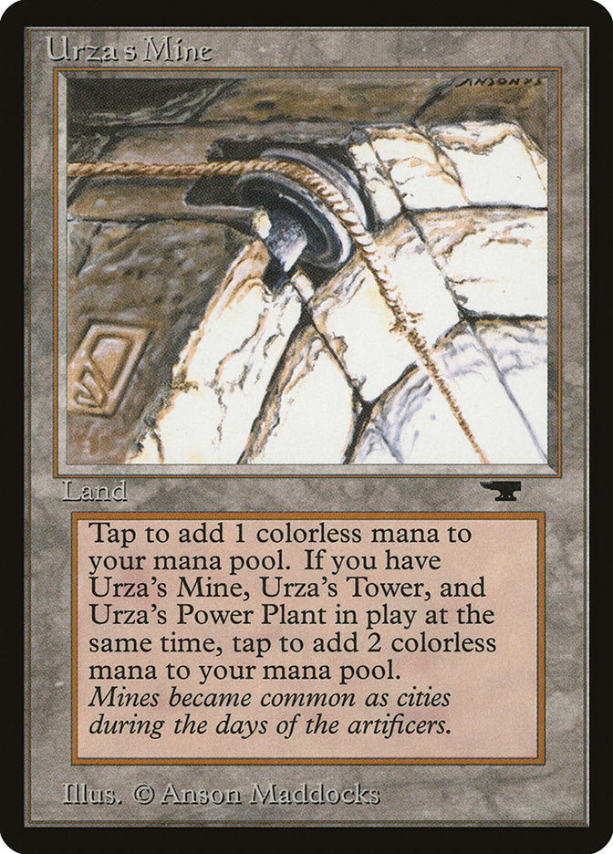 Urza's Mine (Pulley Embedded in Stone) [Antiquities] | Gate City Games LLC