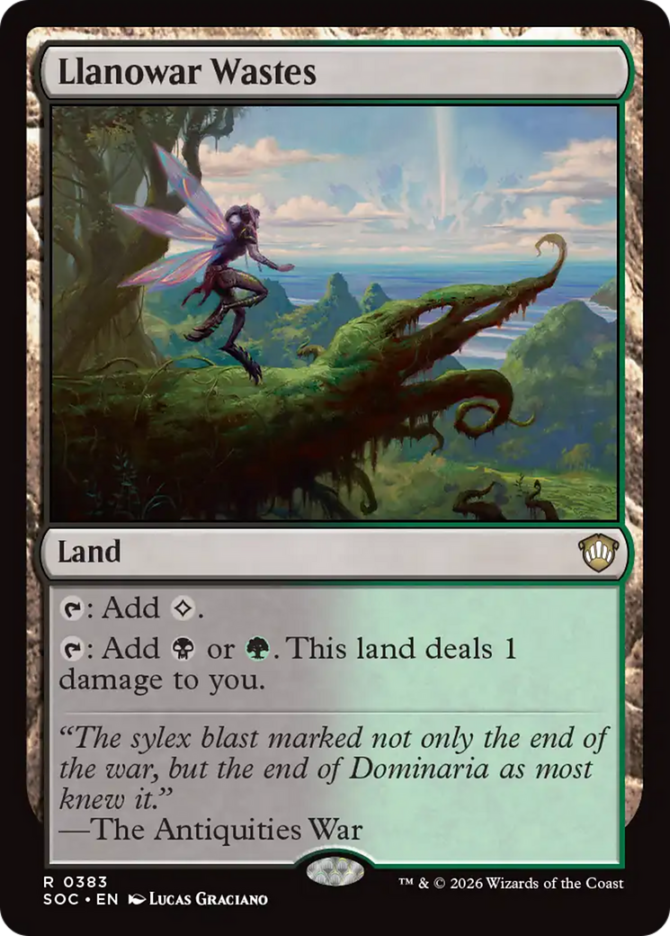 Llanowar Wastes [Secrets of Strixhaven Commander] | Gate City Games LLC
