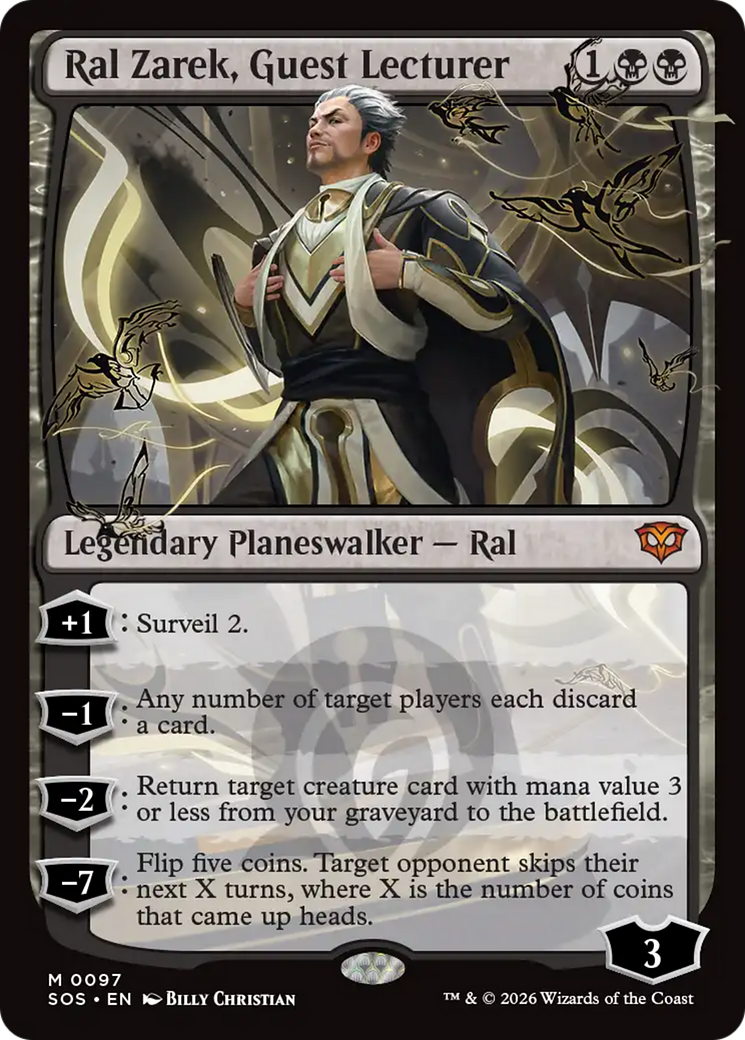 Ral Zarek, Guest Lecturer [Secrets of Strixhaven] | Gate City Games LLC
