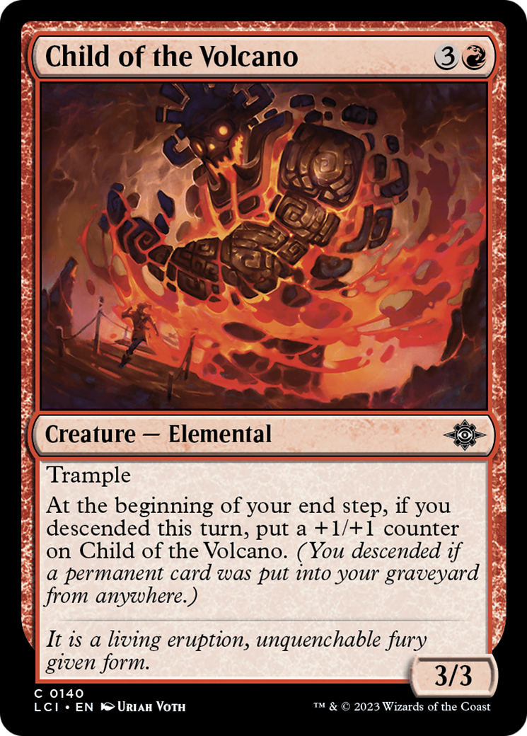 Child of the Volcano [The Lost Caverns of Ixalan] | Gate City Games LLC