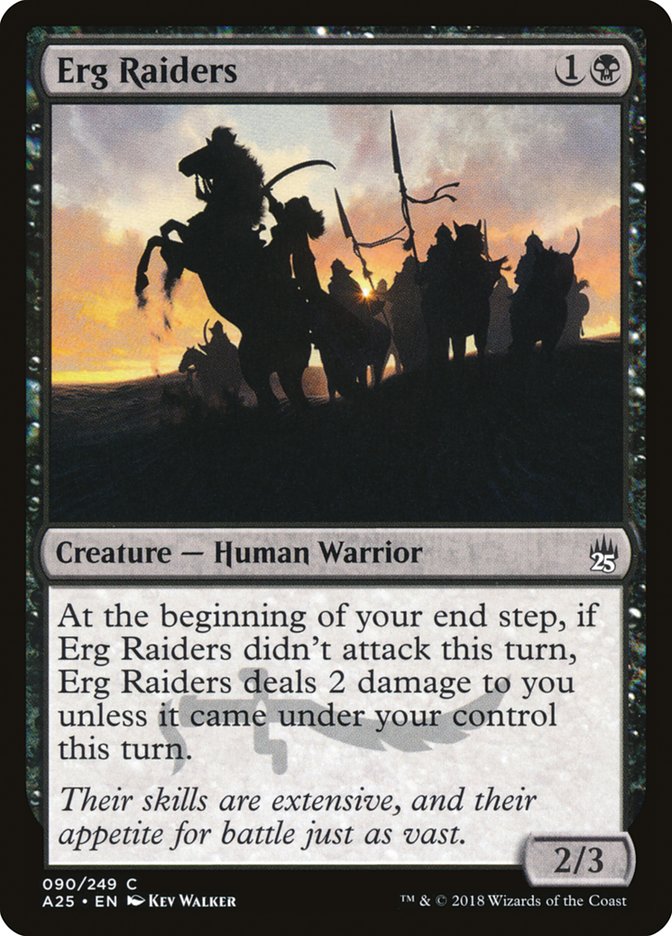 Erg Raiders [Masters 25] | Gate City Games LLC