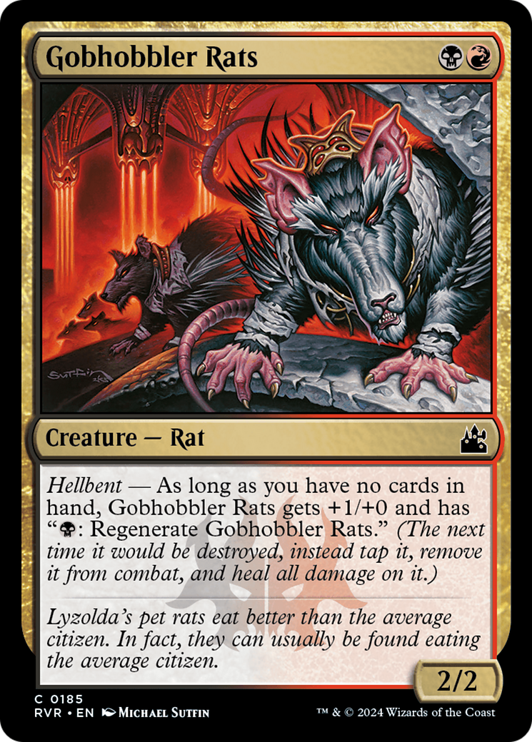 Gobhobbler Rats [Ravnica Remastered] | Gate City Games LLC