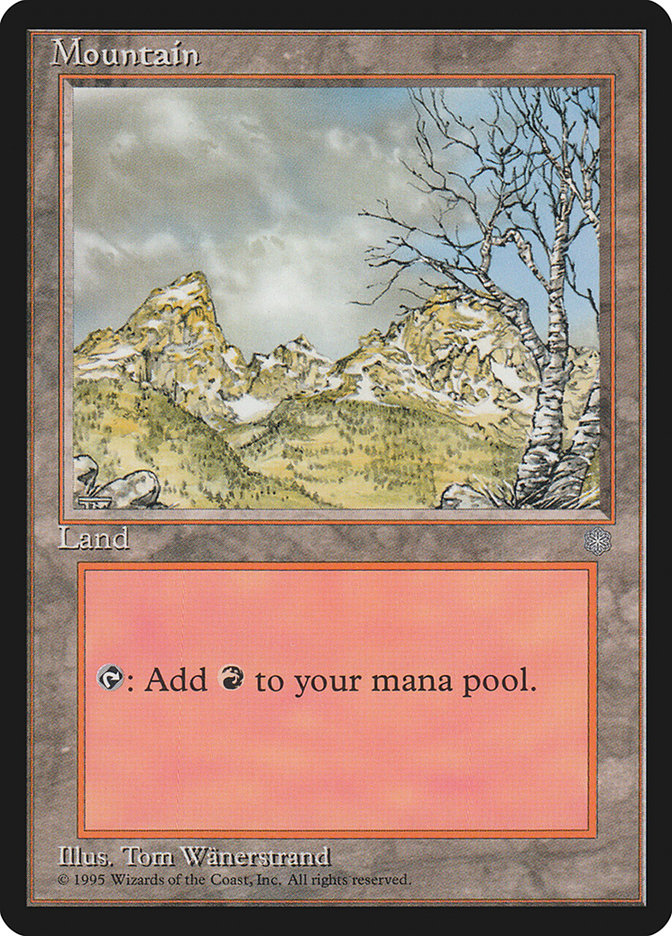 Mountain (Signature on Left) [Ice Age] | Gate City Games LLC