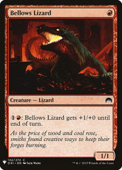 Bellows Lizard [Mystery Booster] | Gate City Games LLC