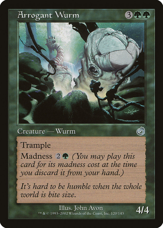 Arrogant Wurm [Torment] | Gate City Games LLC