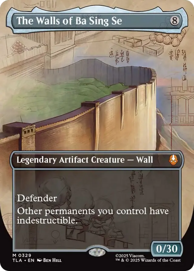 The Walls of Ba Sing Se (Borderless) [Avatar: The Last Airbender] | Gate City Games LLC