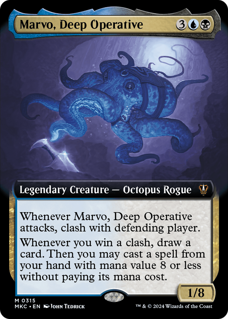 Marvo, Deep Operative (Extended Art) [Murders at Karlov Manor Commander] | Gate City Games LLC