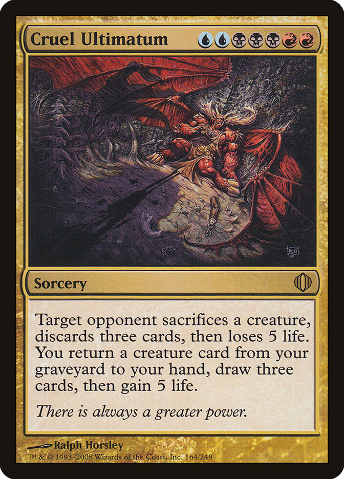 Cruel Ultimatum [Shards of Alara] | Gate City Games LLC