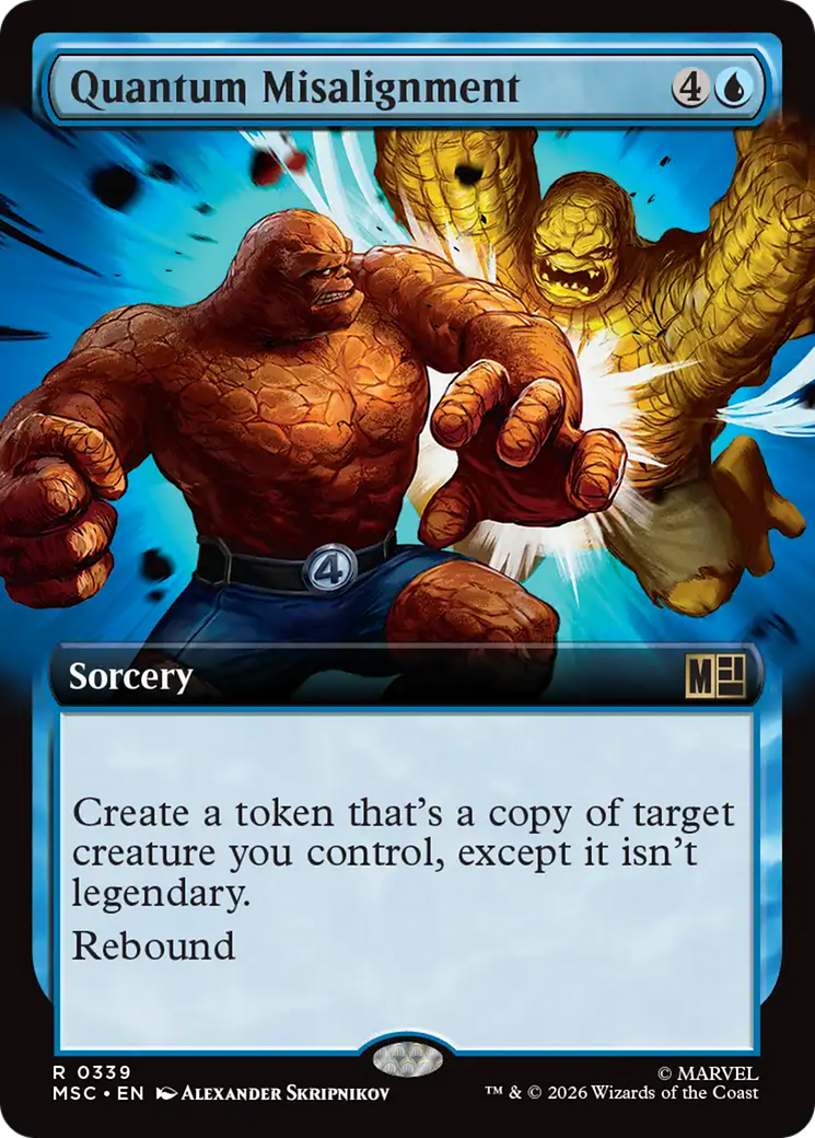 Quantum Misalignment (Extended Art) [Marvel Super Heroes Commander] | Gate City Games LLC