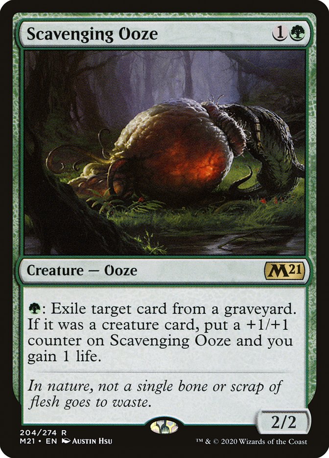 Scavenging Ooze [Core Set 2021] | Gate City Games LLC