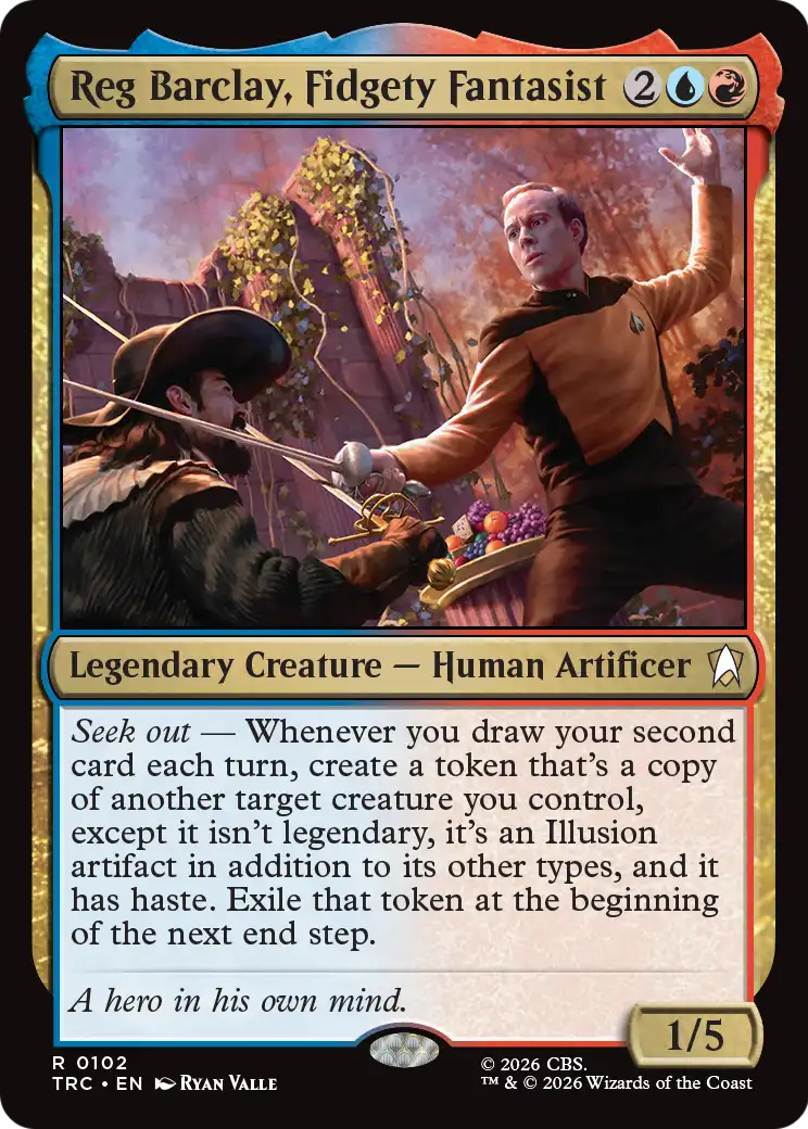 Reg Barclay, Fidgety Fantasist [Star Trek Commander] | Gate City Games LLC