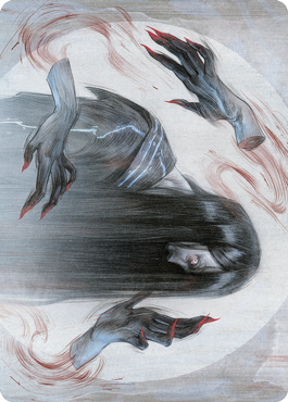 Clawing Torment Art Card [Kamigawa: Neon Dynasty Art Series] | Gate City Games LLC