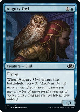 Augury Owl [Jumpstart 2022] | Gate City Games LLC