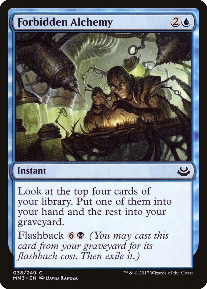 Forbidden Alchemy [Modern Masters 2017] | Gate City Games LLC