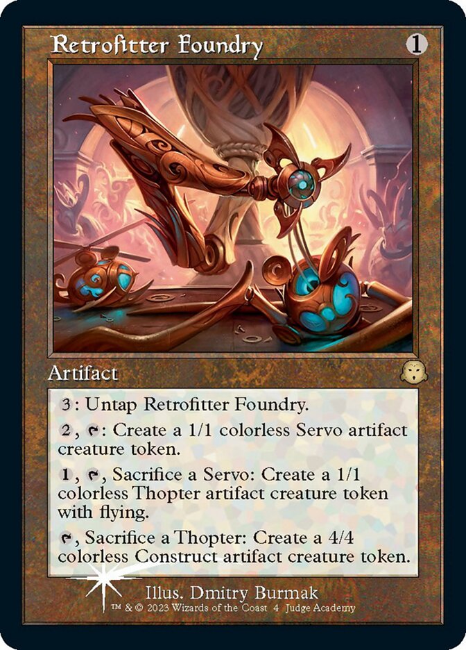 Retrofitter Foundry (Retro) [Judge Gift Cards 2023] | Gate City Games LLC
