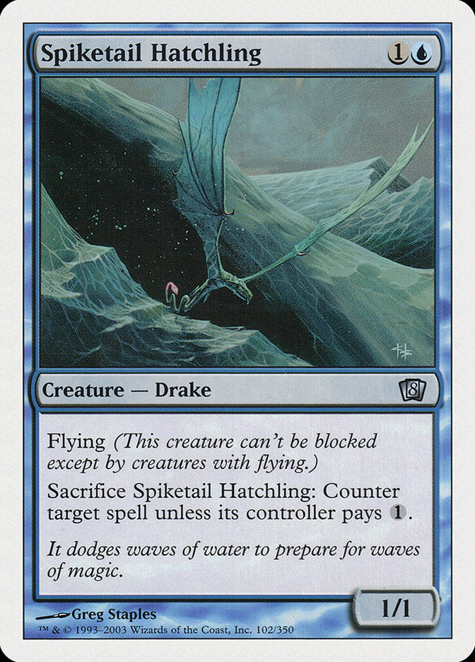 Spiketail Hatchling [Eighth Edition] | Gate City Games LLC