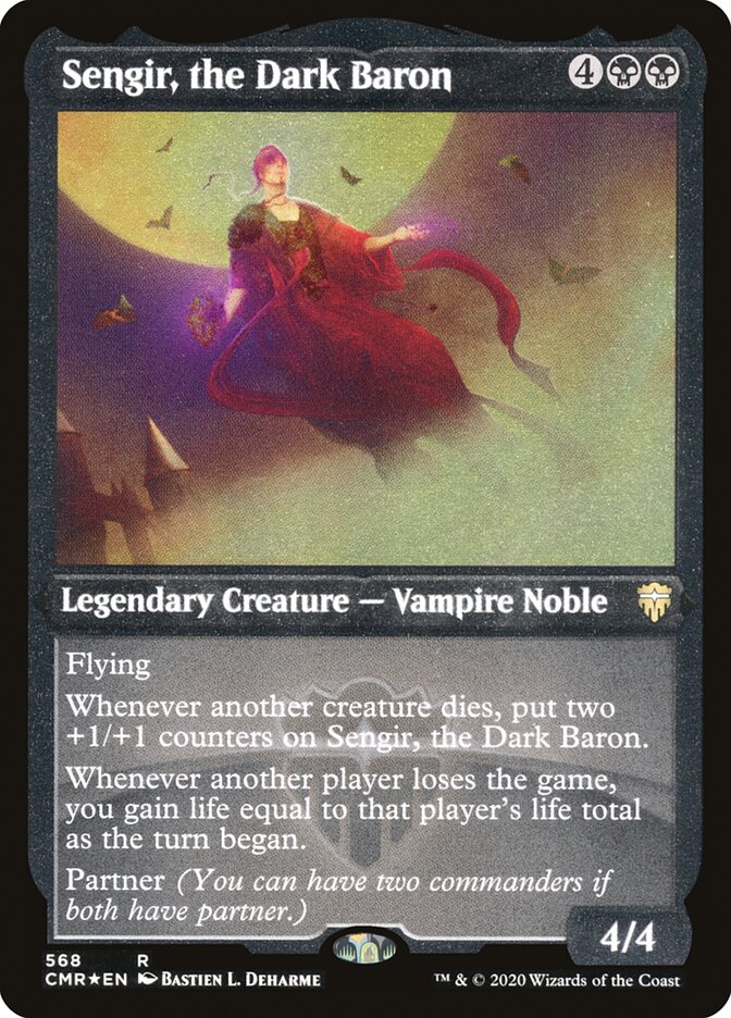 Sengir, the Dark Baron (Etched) [Commander Legends] | Gate City Games LLC
