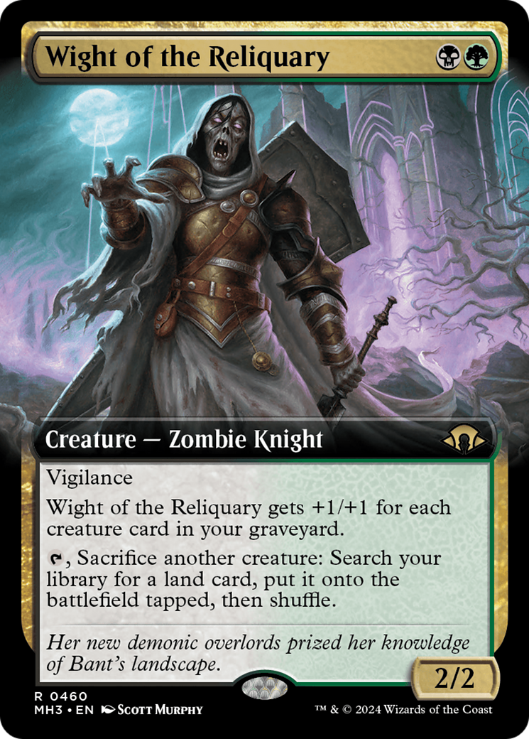 Wight of the Reliquary (Extended Art) [Modern Horizons 3] | Gate City Games LLC