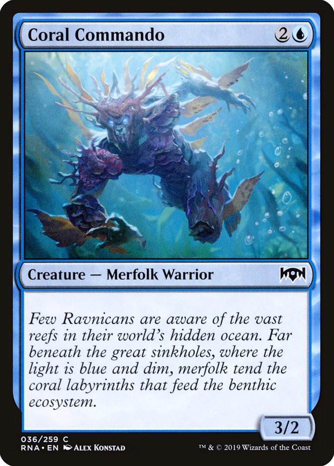 Coral Commando [Ravnica Allegiance] | Gate City Games LLC