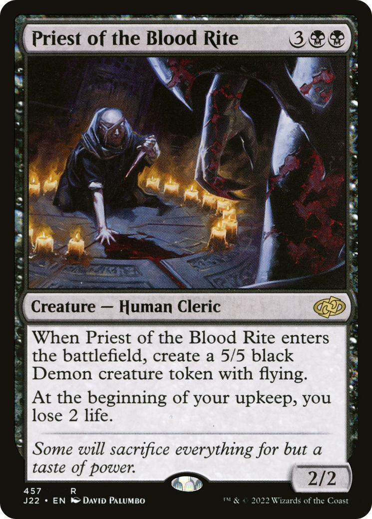 Priest of the Blood Rite [Jumpstart 2022] | Gate City Games LLC