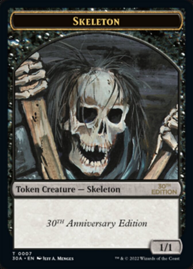 Skeleton Token [30th Anniversary Tokens] | Gate City Games LLC