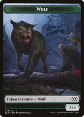 Copy // Wolf Double-Sided Token [Double Masters Tokens] | Gate City Games LLC