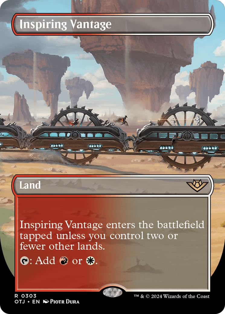 Inspiring Vantage (Borderless) [Outlaws of Thunder Junction] | Gate City Games LLC