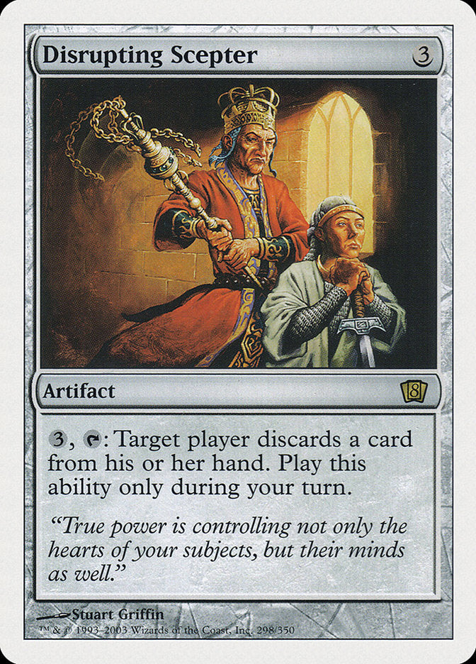 Disrupting Scepter [Eighth Edition] | Gate City Games LLC