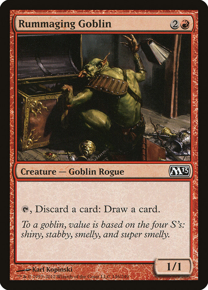 Rummaging Goblin [Magic 2013] | Gate City Games LLC