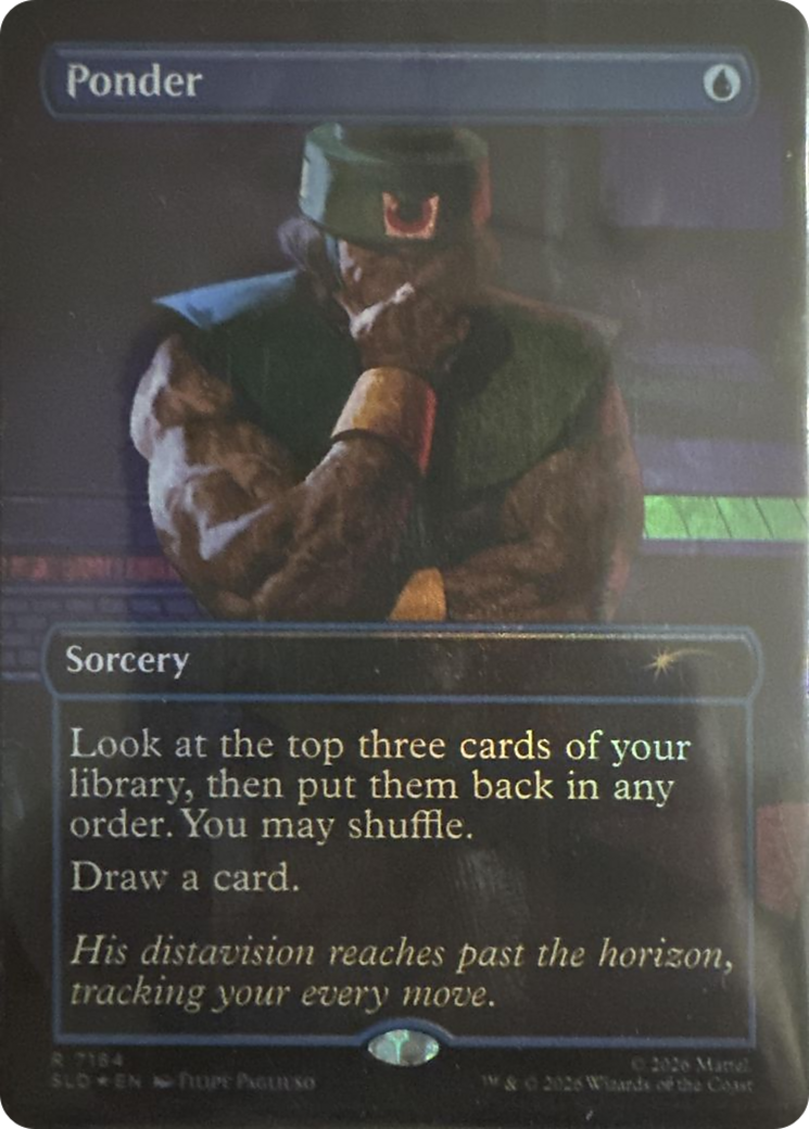 Ponder (7184) [Secret Lair Drop Series] | Gate City Games LLC