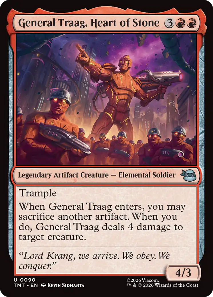 General Traag, Heart of Stone [Teenage Mutant Ninja Turtles] | Gate City Games LLC