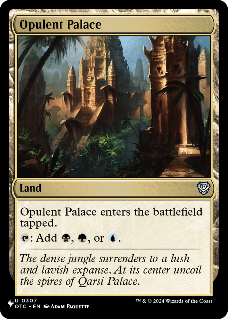Opulent Palace (OTC) [The List] | Gate City Games LLC
