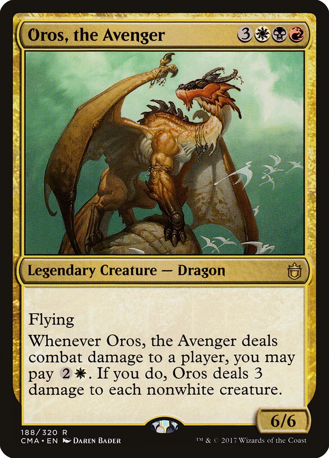 Oros, the Avenger [Commander Anthology] | Gate City Games LLC