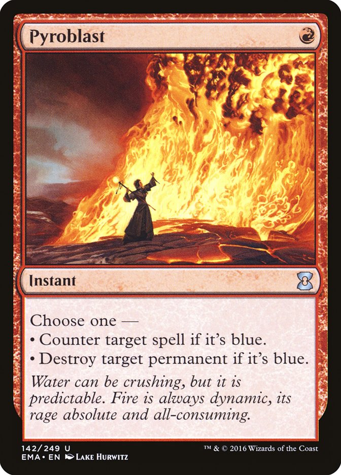 Pyroblast [Eternal Masters] | Gate City Games LLC
