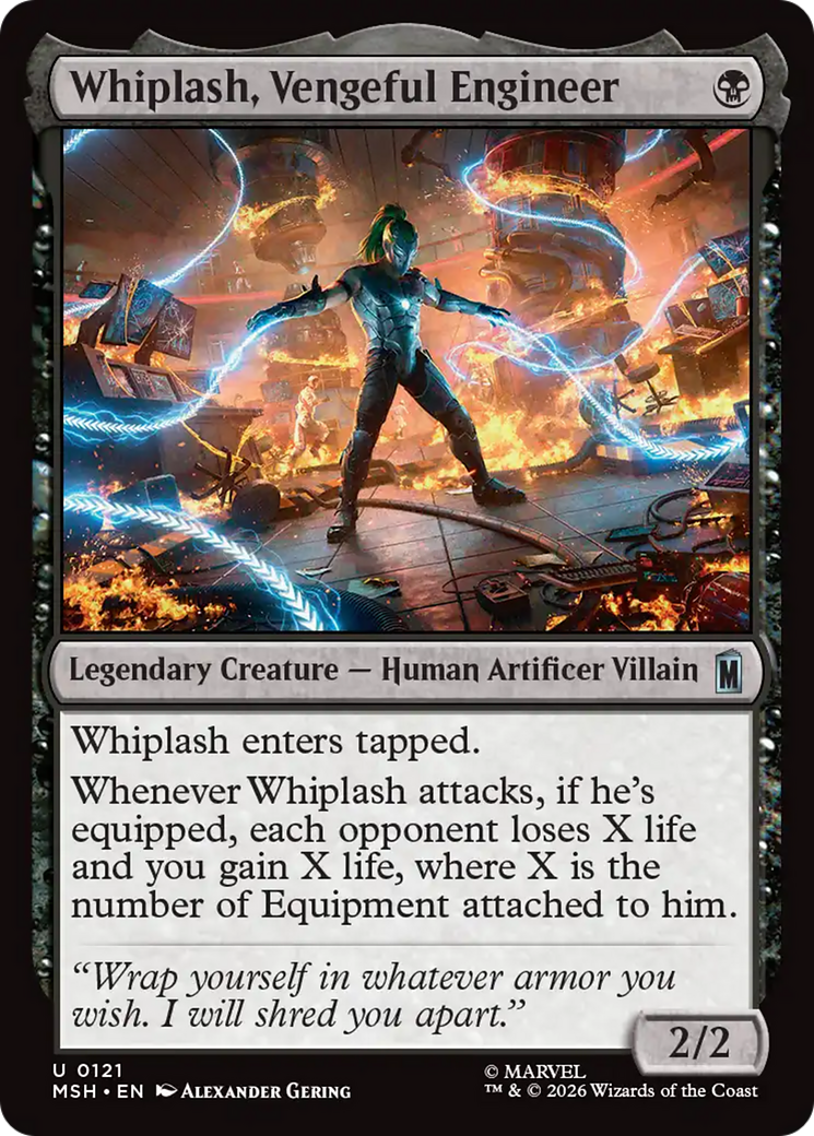 Whiplash, Vengeful Engineer [Marvel Super Heroes] | Gate City Games LLC