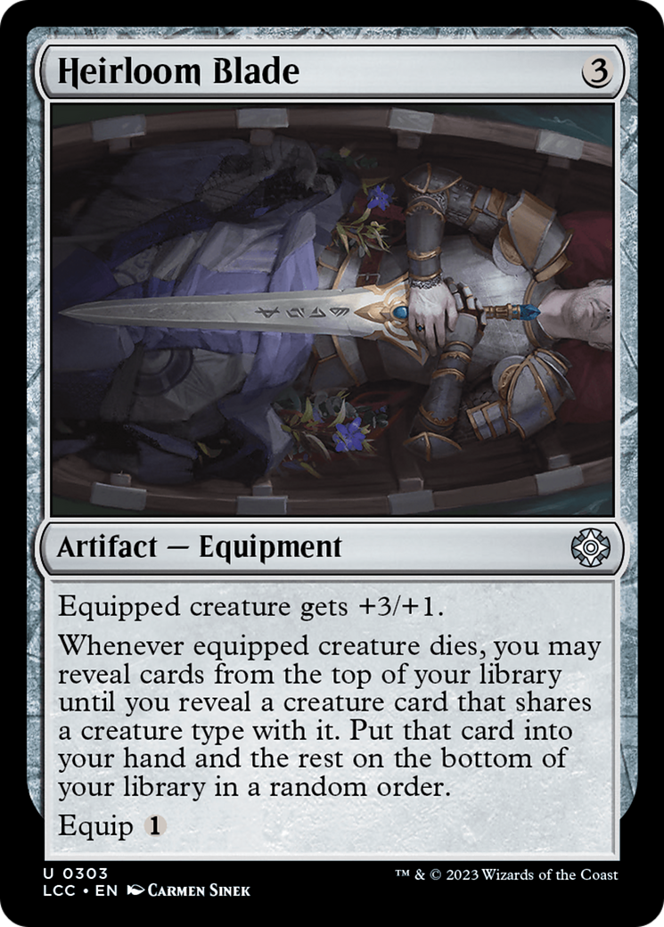 Heirloom Blade [The Lost Caverns of Ixalan Commander] | Gate City Games LLC
