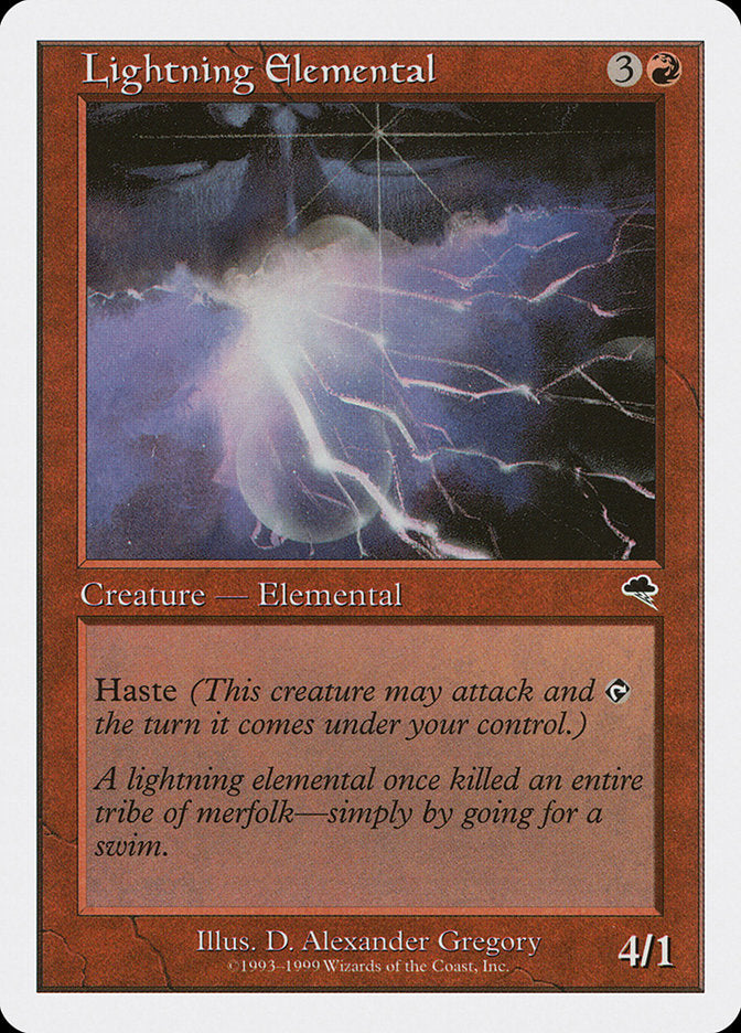 Lightning Elemental [Battle Royale] | Gate City Games LLC