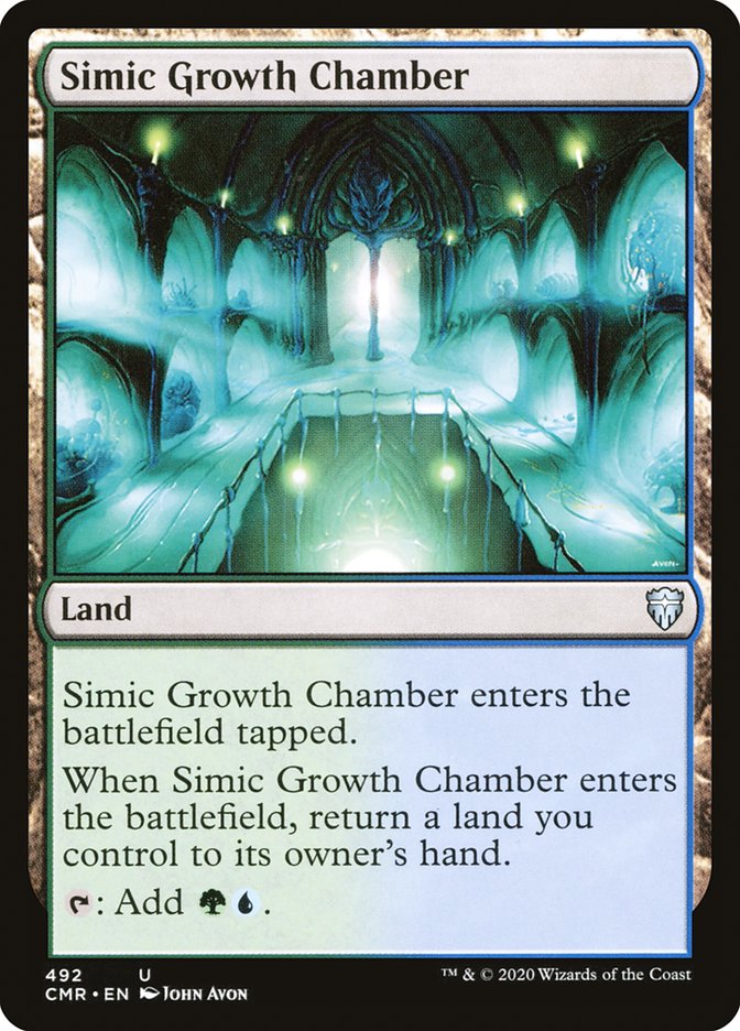 Simic Growth Chamber [Commander Legends] | Gate City Games LLC