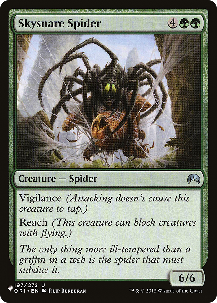 Skysnare Spider [The List] | Gate City Games LLC