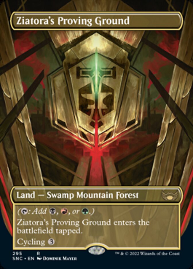 Ziatora's Proving Ground (Borderless Alternate Art) [Streets of New Capenna] | Gate City Games LLC