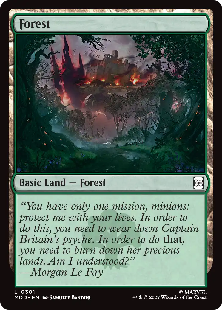 Forest (0301) [Marvel: Darkhold Destiny] | Gate City Games LLC