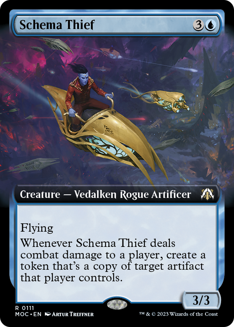 Schema Thief (Extended Art) [March of the Machine Commander] | Gate City Games LLC