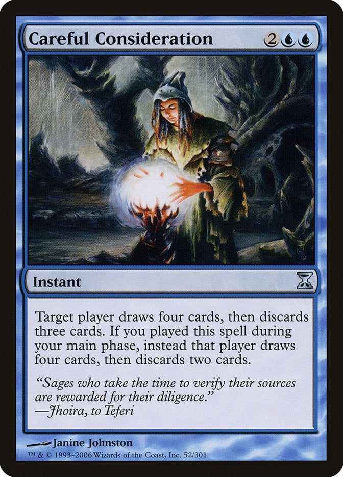 Careful Consideration [Time Spiral] | Gate City Games LLC